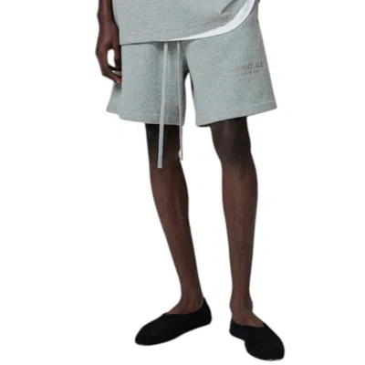 Essentials Fear Of God  Classic Fleece Sweatshort 'concrete Heather'
