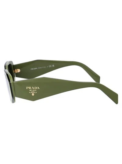 Prada 0pr 17ws Sunglasses In Green