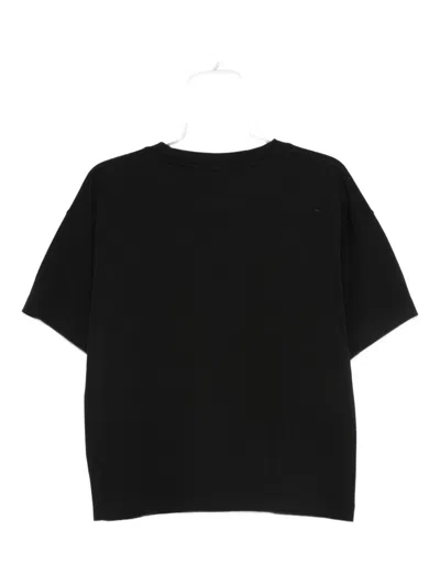 Ps By Paul Smith Ps Paul Smith Ps Happy Cotton T-shirt In Black