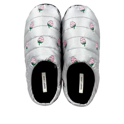 Subu X Sandy Liang 'silver Strawberry' In Multi