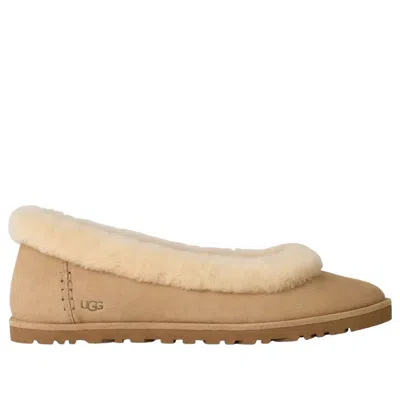 Ugg (wmns)  Zora Ballet Flat 'sand' In Neutral