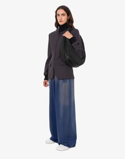 Moschino Handle Me Medium Hobo Bag In Black