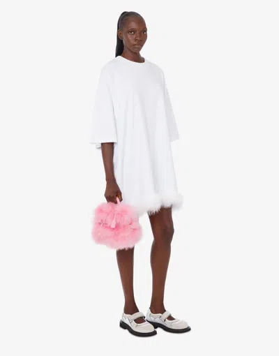 Moschino Tie Me Small Hand Bag In Pattern