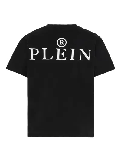 Philipp Plein Junior Skull-print T-shirt In Black