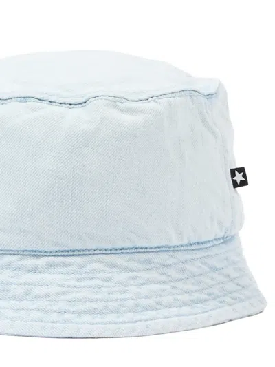 Molo Denim Bucket Hat In Blue