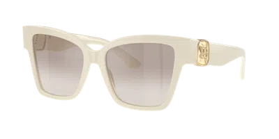 Dolce & Gabbana Precious Square-frame Sunglasses In Neutral