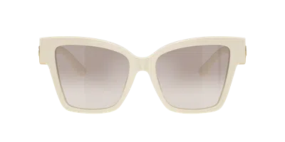 Dolce & Gabbana Precious Square-frame Sunglasses In Neutral
