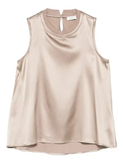 Peserico Top In Neutral