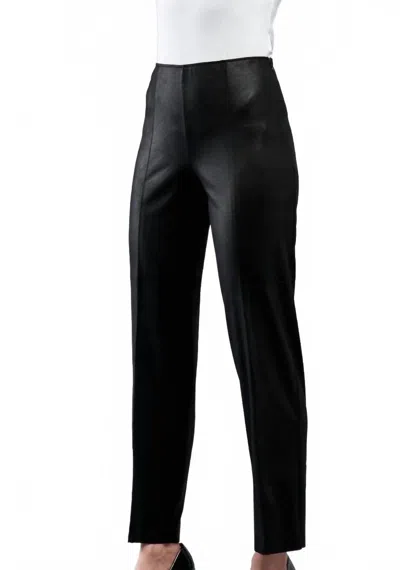 Insight Solid Vegan Pant In Black In Black