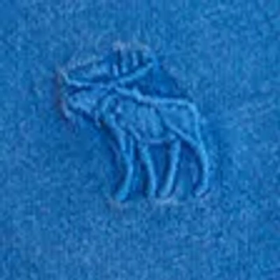 Abercrombie & Fitch Essential Icon Crew Tee In Blue