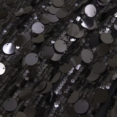 Abercrombie & Fitch Sequin Maxi Skirt In Black