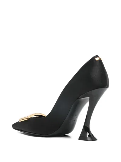 Lanvin With Heel In Black