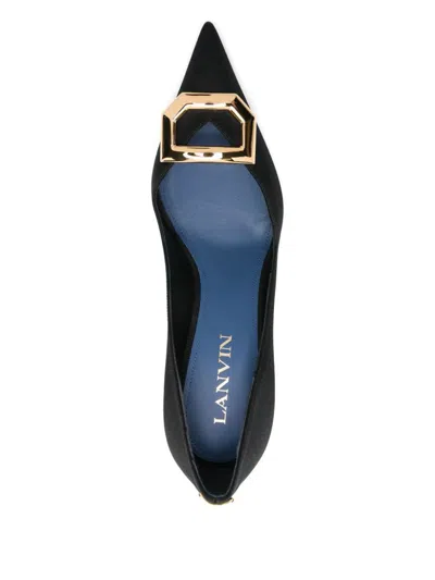 Lanvin With Heel In Black