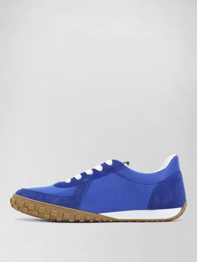 Givenchy Low Top Sneakers Round Toe Rubber Sole In Blue