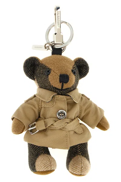 Burberry Orsetto Thomas Keyring Multicolor In Multi
