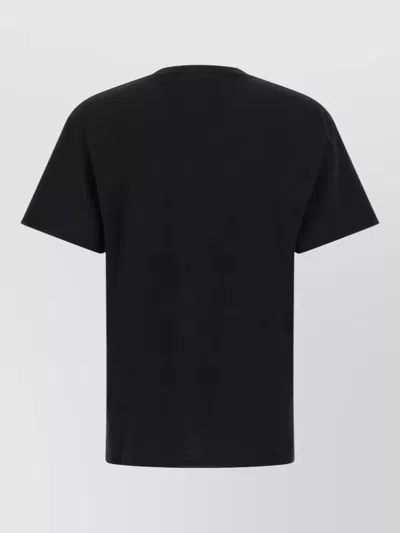 Mc Queen Skull Graphic Crew Neck Short Sleeve T-shirt In Black