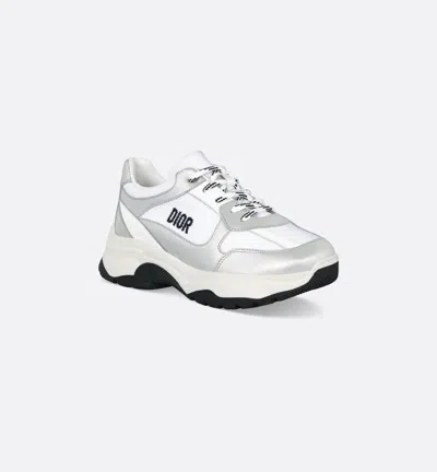 Dior Kids' Low-top Sneaker In Silver