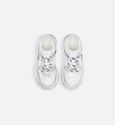 Dior Kids' Low-top Sneaker In Silver