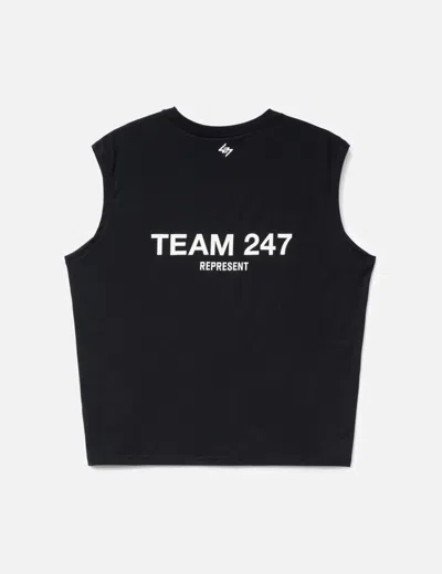 Represent Team 247 Oversized Tank In Animal Print