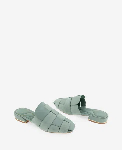 Kenneth Cole Faina Leather Fisherman Slide Sandal