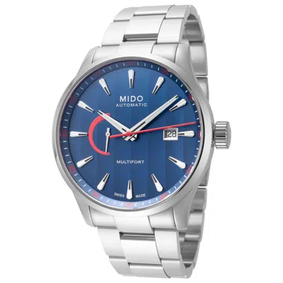Mido Multifort Men's Watch In Silver