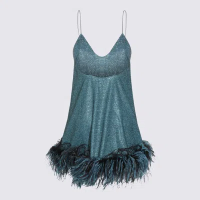 Oseree Dresses Peacock In Animal Print