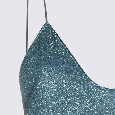 Oseree Dresses Peacock In Animal Print