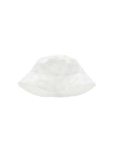 Monnalisa Sangallo Hat In White