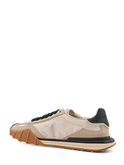 Dolce & Gabbana Dg Athletic Black Low Top Sneakers With Logo Patch On The Tongue And Maxi Logo On The Side In Suede 