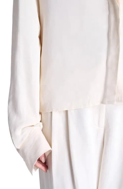 Twp Button Me Up Shirt In Brown