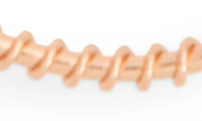 Karine Sultan Wrapped Open Teardrop Earrings In Gold