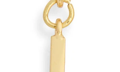 Karine Sultan Double Bar Drop Earrings In Gold