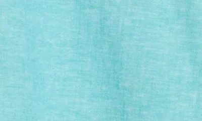 Original Penguin Linen Blend Woven Solid Button-down Shirt In Blue