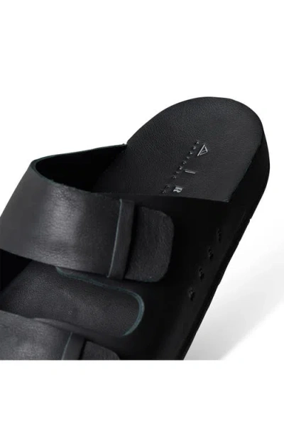 Reef Ojai Two-bar Slide Sandal In Black