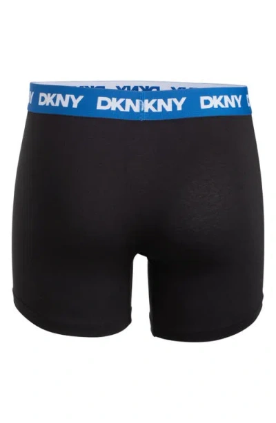 Dkny Back Of Four Boxer Briefs In Multi