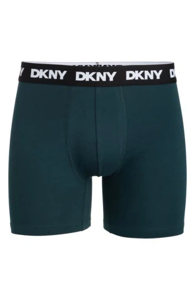 Dkny Back Of Four Boxer Briefs In Multi