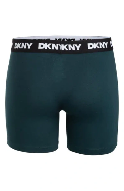 Dkny Back Of Four Boxer Briefs In Multi