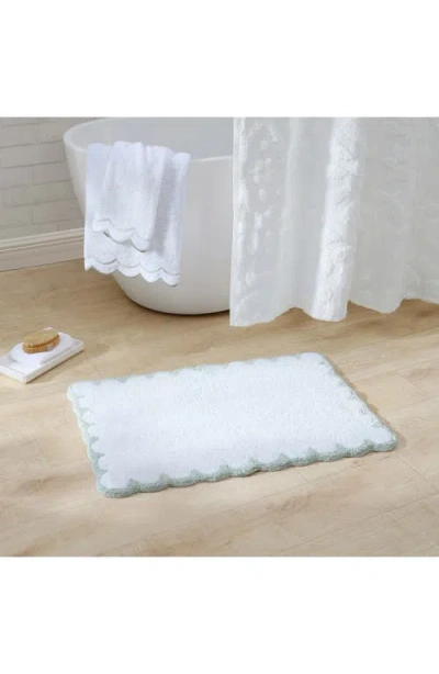 Peri Home Scallop Hand Towel In White