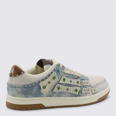 Amiri Skel Top Low Embellished Sneakers In Multi