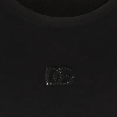Dolce & Gabbana Top Blacks And Greys In Black