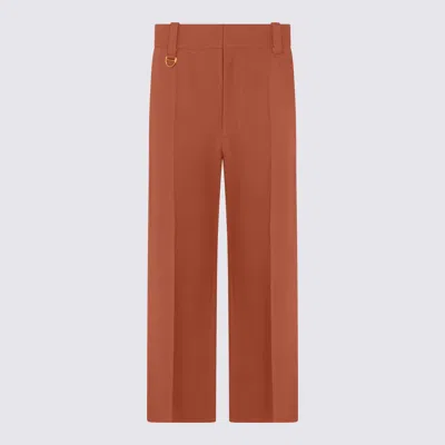 Chloé Pantaloni Cedar Pink In Orange