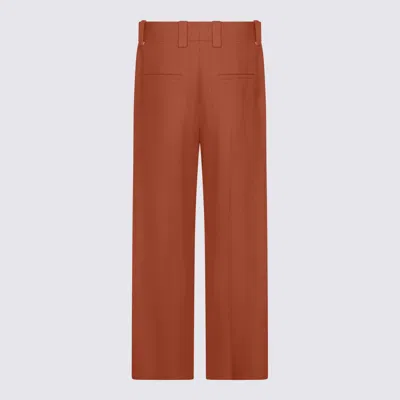 Chloé Pantaloni Cedar Pink In Orange