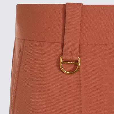 Chloé Pantaloni Cedar Pink In Orange