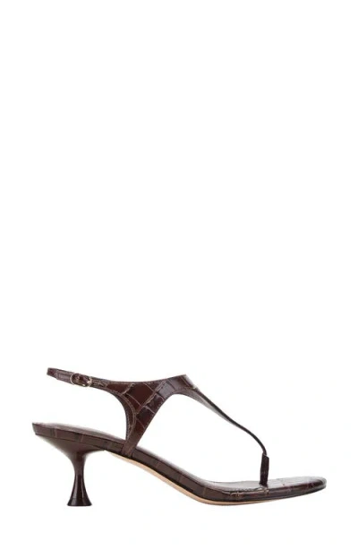Marc Fisher Ltd Pelysa Ankle Strap Sandal In Brown