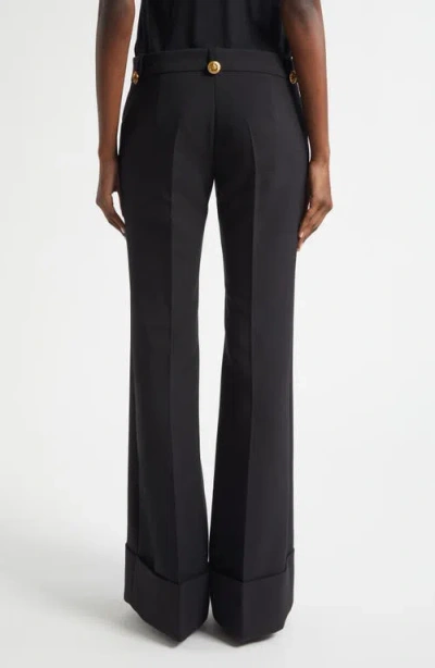 Zimmermann Rebellion Low Rise Flare Pants In Black