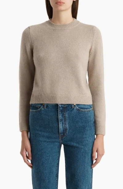 Khaite Marguax Cashmere Sweater In Brown