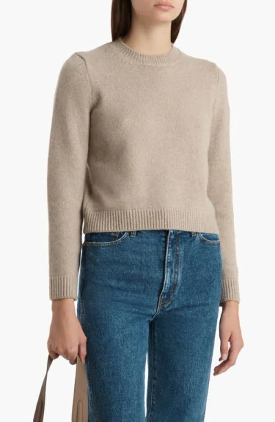 Khaite Marguax Cashmere Sweater In Brown