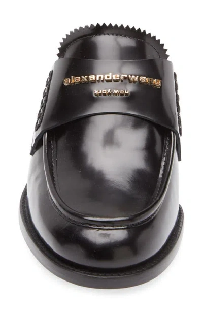 Alexander Wang Carter Loafer Mule In Black