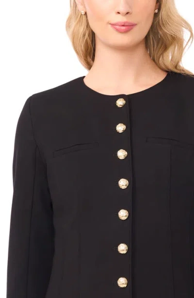 Cece Shaped Jacket In Black