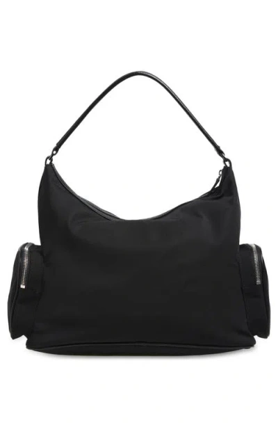 Stella Mccartney Womens Ultra Black Dartmoor Patent Vegan Leather Shoulder Bag